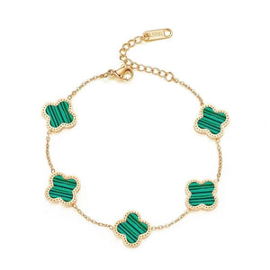 Lively® Bracelets Vert Bracelet trèfles | Lively®